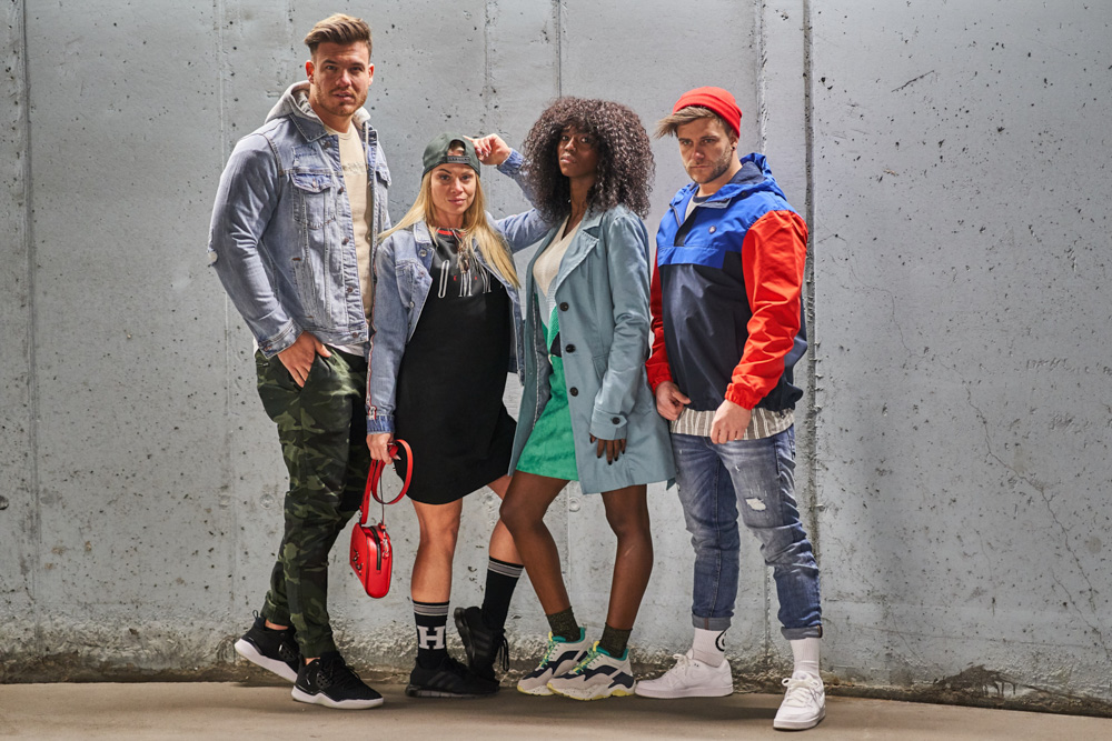 Fotografie für Werbekampagne Fashion – Hollister / Jack & Jones / Vero Moda / Kastner & Öhler im Atrio Villach, Markenmix