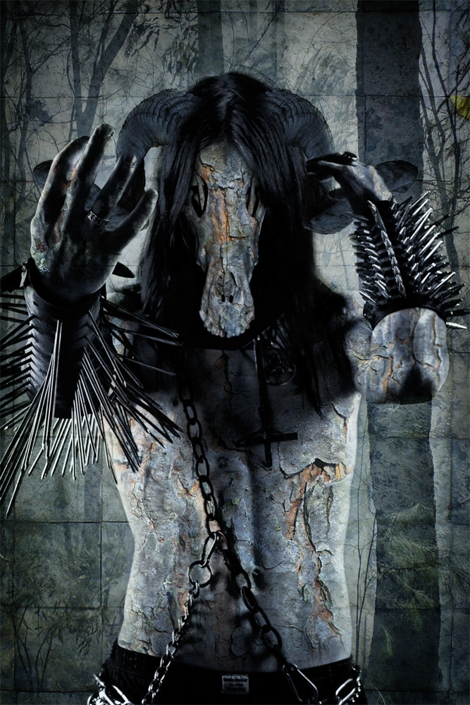 Black Metal Fotografie Beispiel