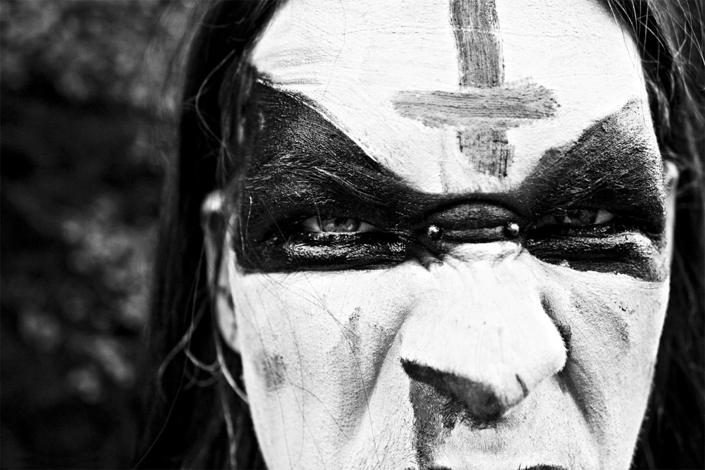 Black Metal Fotografie Beispiel